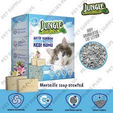 Jungle Activated Carbon Cat Litter 6L (Marseille Soap Fragrance)