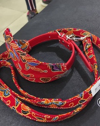 Ethnic Bandana Collar and Leash Set (Large)
