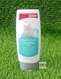 Bioline White Coat Shampoo for Cats