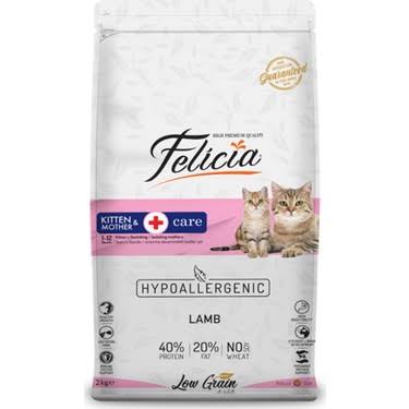Felicia Kitten & Mother Cat Dry Food with Lamb 2Kg