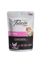Felicia Kitten Wet Pouch (12×85g) Chicken