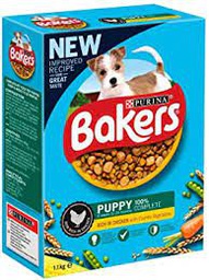 Purina Bakers Puppy Dry food 1.1Kg