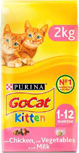 Purina Go cat  Kitten 2kg (Chicken, Turkey, Milk and Vegetables )