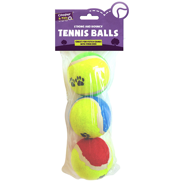 Cooper and Pals Tennis Ball (3 Set)