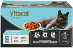 Vitacat Mixed Selection Wet food (12X100g)