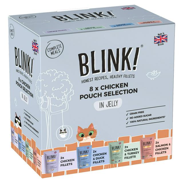 Blink Chicken Pouch Selection 8 Pouches