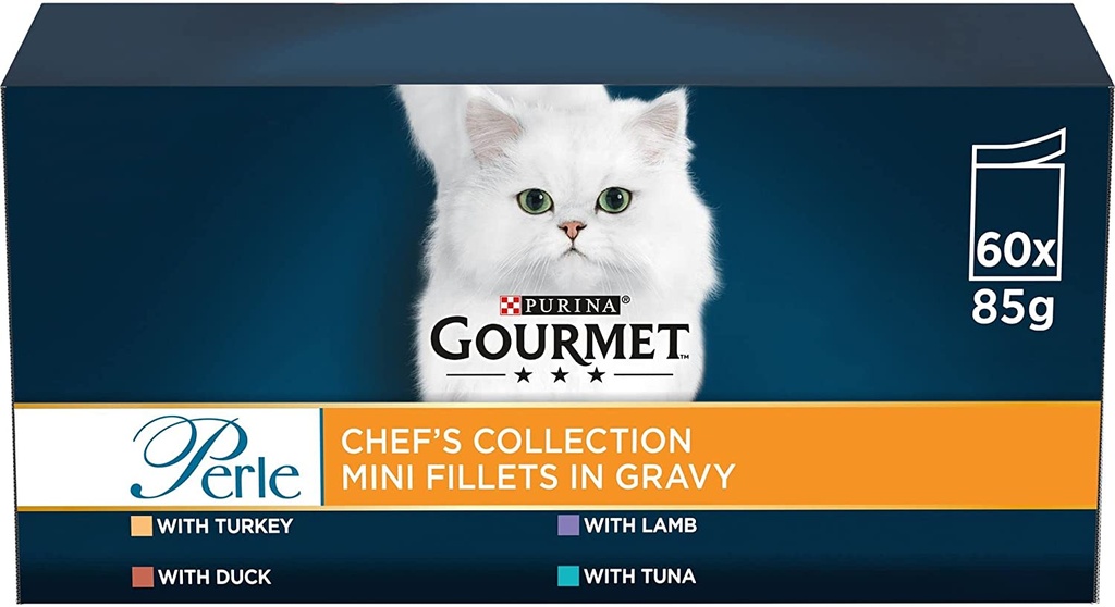 Purina Gourmet Chef Collection wet pouch (40x85g)