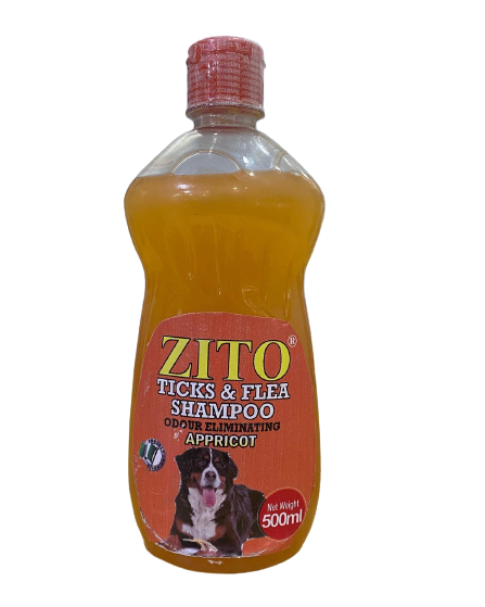 Zito Ticks and Flea Shampoo (Odour Eliminating)