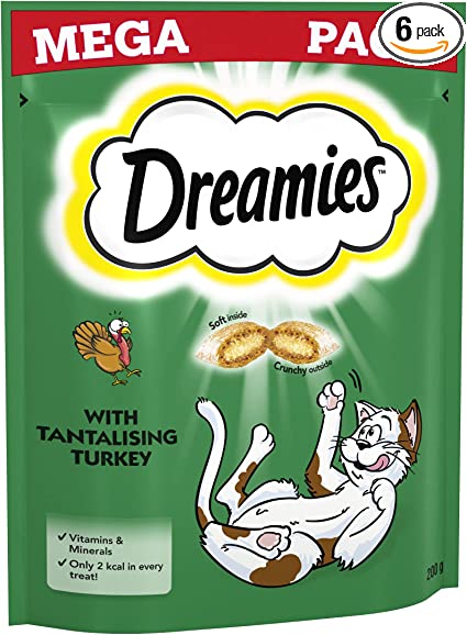 Dreamies Cat Treat (Mega Pack 200g) Catnip