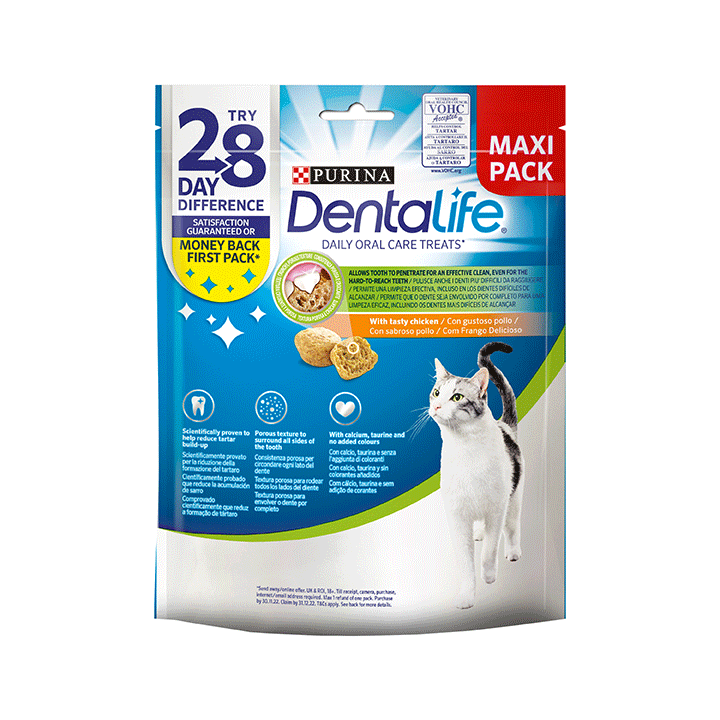 Purina Dentalife Daily Oral Care For Cats (Maxi Pack) 140g