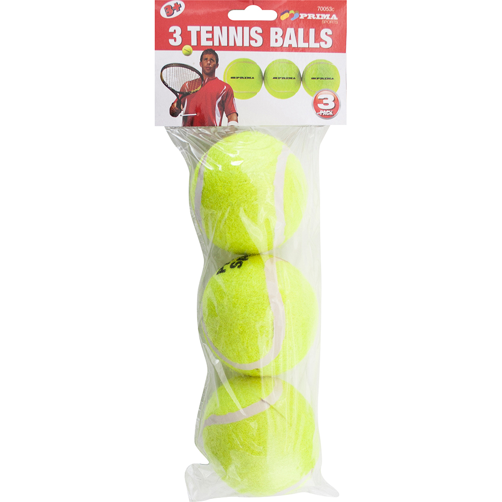 Prima Tennis Balls (3 pack)