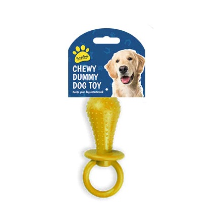 Kingdom Rubber Chewy Dummy Dog toy