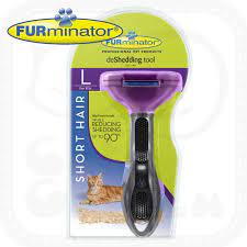FURminator  Brush  ( Large Cat  -  Short Hair)