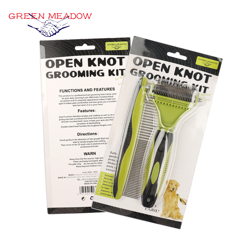 Green Meadow Open Knot Grooming Kit