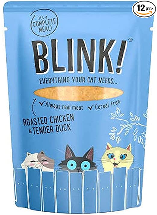 Blink Cat Wet Food  Roasted Chicken and Tender Duck