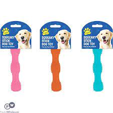 Kingdom Squeaky Stick Dog Toy