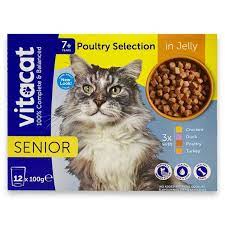 Vitacat +7 Poultry Selection Wet food (12 pack)
