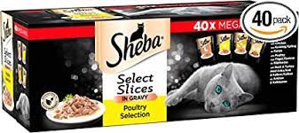 Sheba Select Slices Poultry Selection  in Gravy (40 pouches)