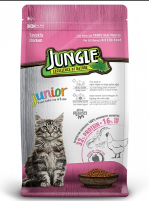 Jungle kitten dry food with Chicken (15kg)