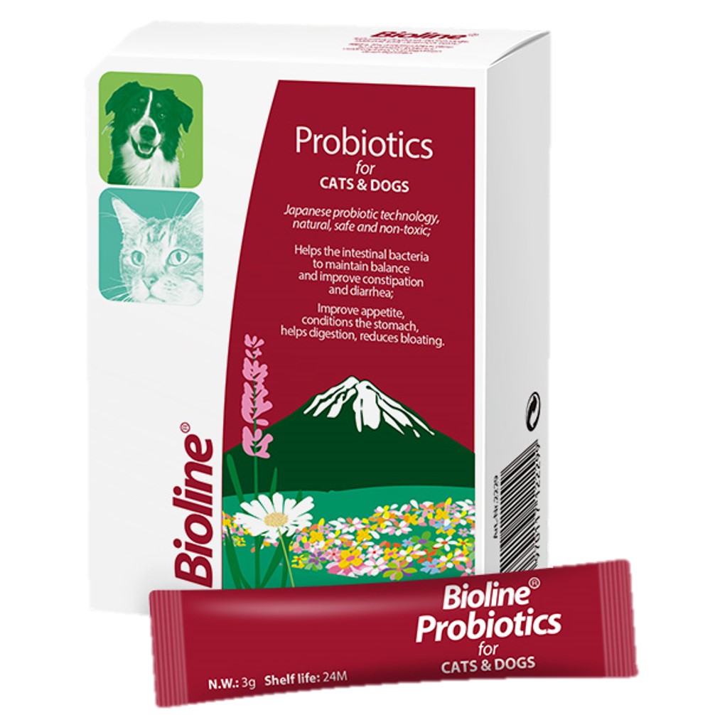 Bioline Probiotics for Dogs and Cats