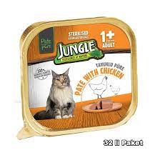 Jungle +1 Pate Adult Chicken (100g x 32 pcs)
