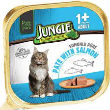 Jungle +1 Pate Adult Salmon (100g x 32 pcs)