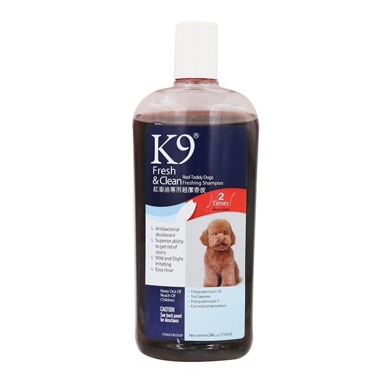 K9 Red Teddy Dogs Freshening Shampoo 750ml