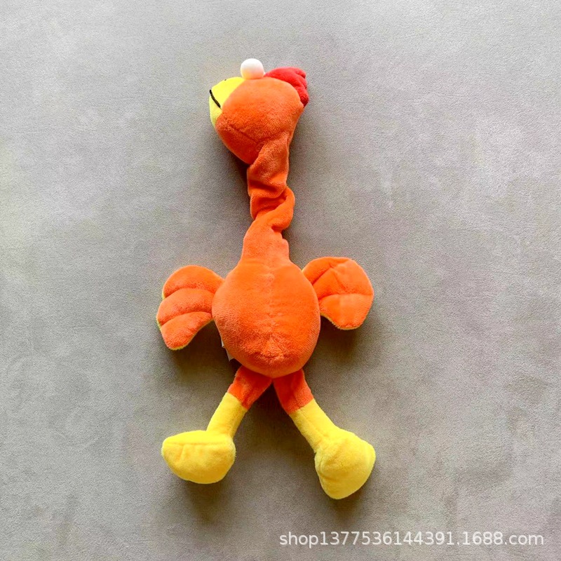Dog Plush Toy ( Orange Turkey)