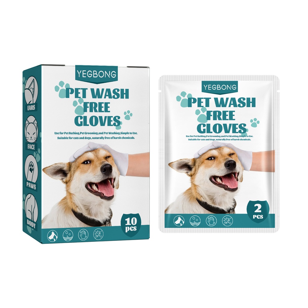 Yegbong Pet wash free Cleaning Gloves