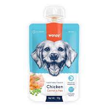 Wanpy Meat Paste for Dogs ( Chicken with Carrot and Pea )