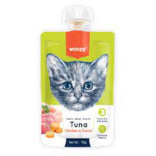 Wanpy Meat Paste for Cats (  Tuna with Chicken and Carrot )