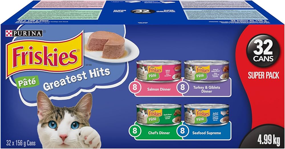Friskies Pate Greatest Hits Cat wet food (32 pack)