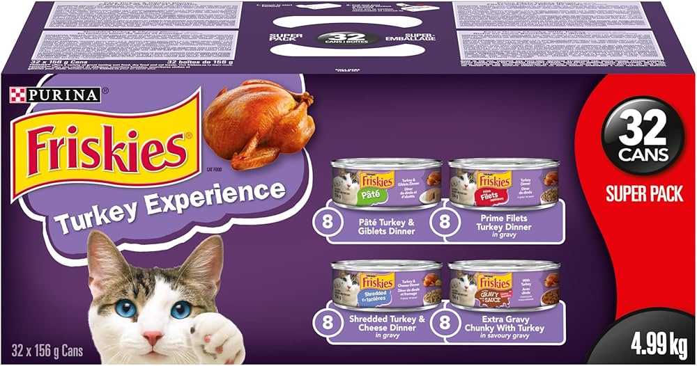 Friskies Turkey Experience Cat wet food (32 pack)