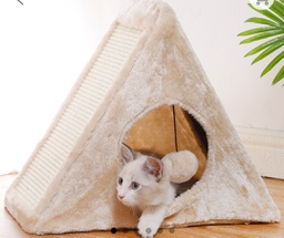 Cat Scratch Igloo and hanging toy