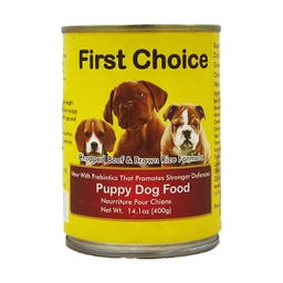 First Choice Puppy Can Food