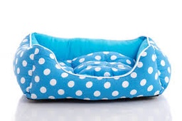 Polka dot Bed (Blue)