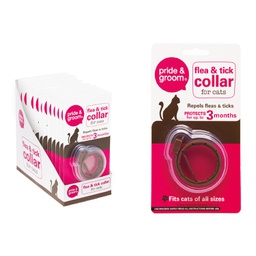Pride and Groom Flea and Tick Collar for Cats