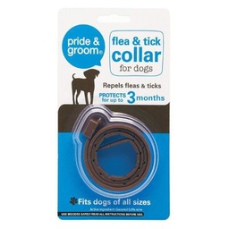 Pride and Groom Flea and Tick Collar for Dogs
