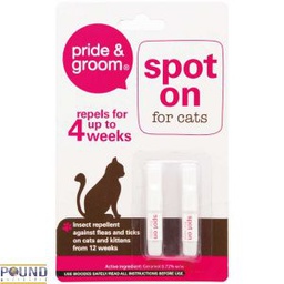 Pride and Groom Spot on For Cats