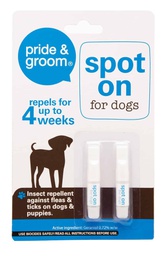 Pride and Groom Spot on for Dogs