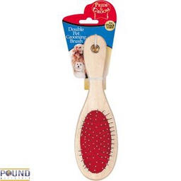 Pride and Groom double sided pet grooming brush