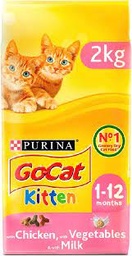 Purina Go cat  Kitten 2kg (Chicken and Milk and Vegetables )