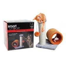 Smart Choice Cat Scratching post with Tunnel
