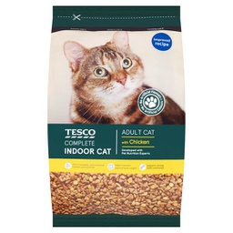 Tesco Complete Indoor Cat dry food (1kg)