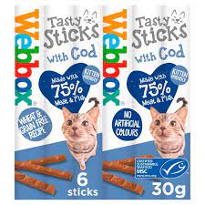 Webbox Tasty Sticks with Cod