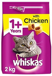 Whiskas +1 Dry food 2Kg (Chicken)
