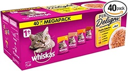Whiskas Pure Delight Cat food (40x85g)