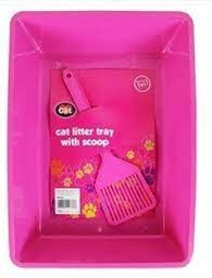 World of Pets Cat litter Box with Scoop
